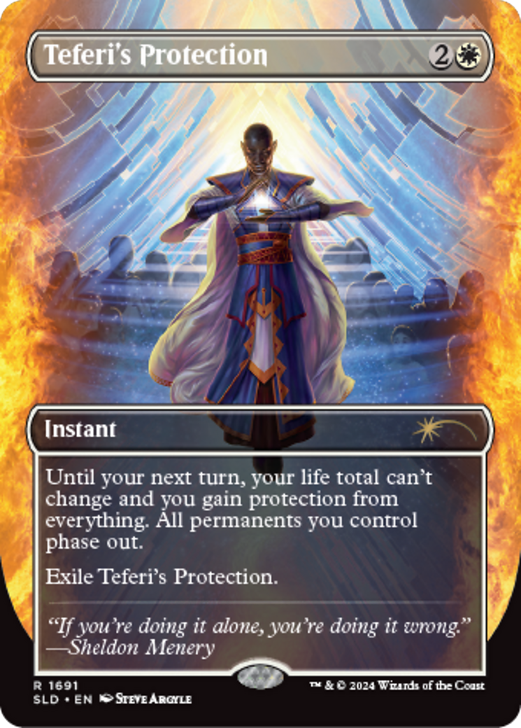 Teferi's Protection (1691) [Secret Lair: Sheldon's Spellbook]