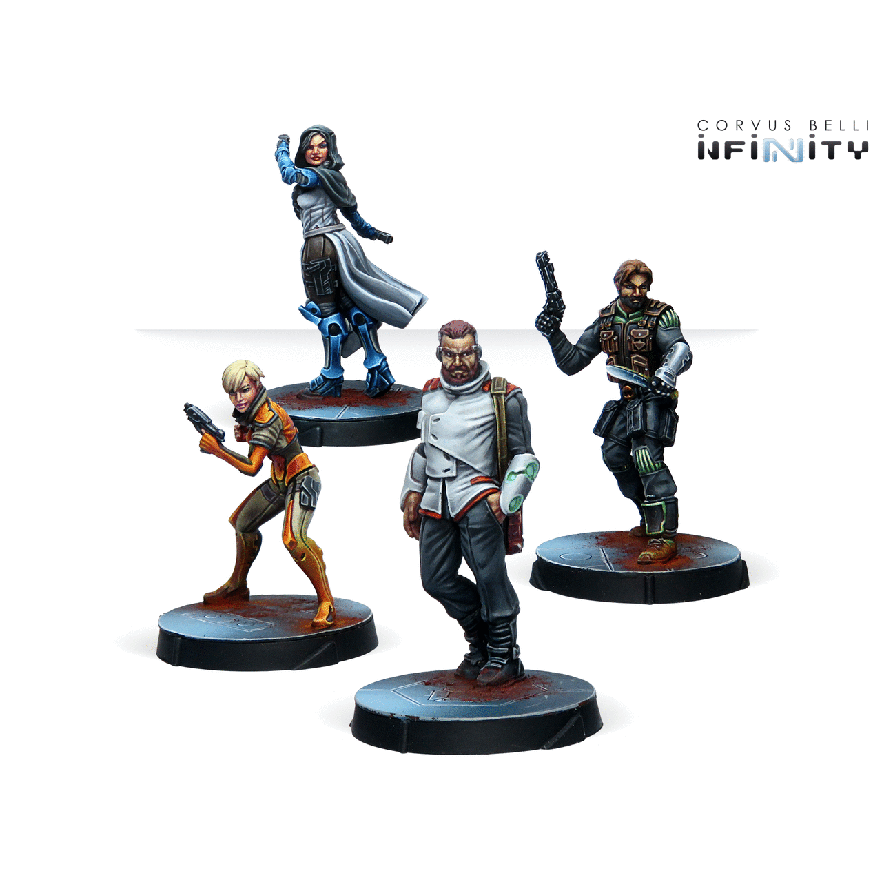 Infinity Agents of the Human Sphere - RPG Characters Set (280744)