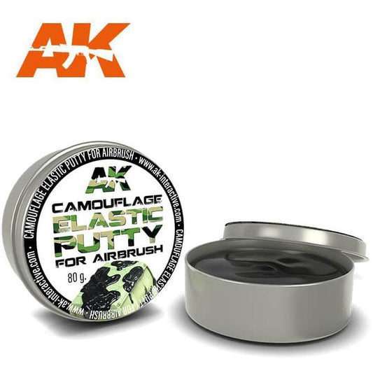 AK Camouflage Elastic Putty for Airbrush 80g (AK8076)