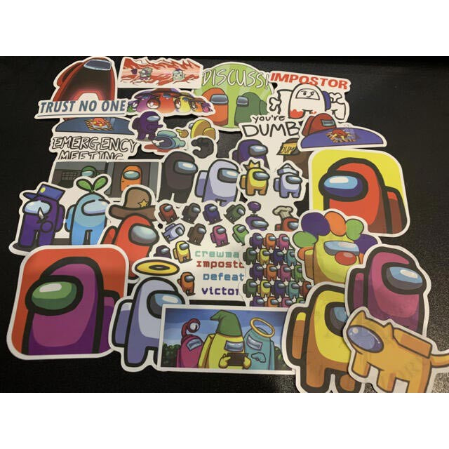 Among Us - Stickers Collant - Random Selection