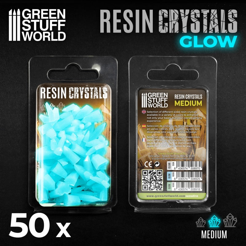 GSW Resin Crystal Glow in the Dark