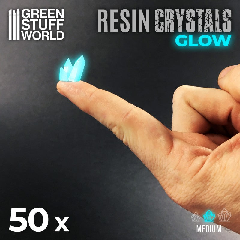 GSW Resin Crystal Glow in the Dark