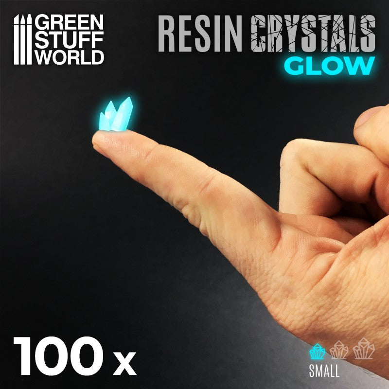 GSW Resin Crystal Glow in the Dark