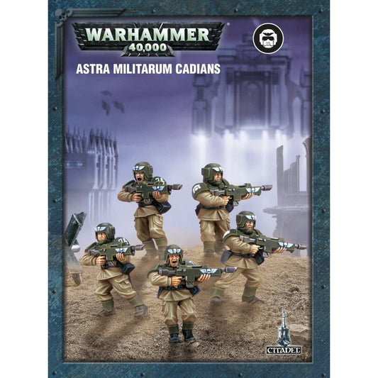 Astra Militarum Cadians (5 models) ( 35-33 ) - Used