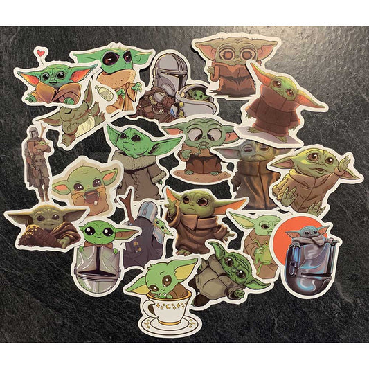 Baby Yoda - Stickers Collant - Random Selection