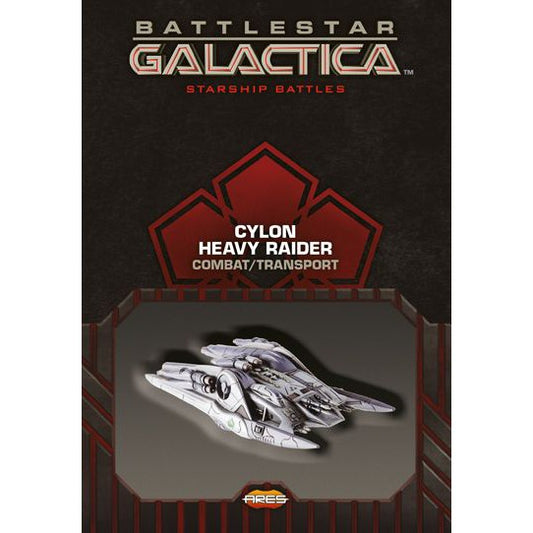 Battlestar Galactica Starship Battle - Cylon Heavy Raider Combat / Transport