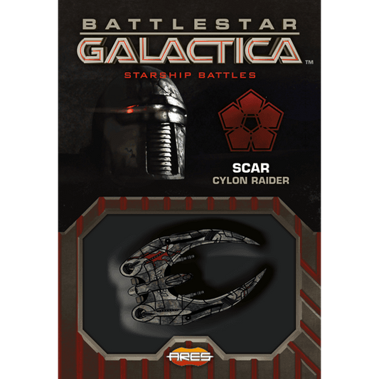 Battlestar Galactica Starship Battle - Scar Cylon Raider