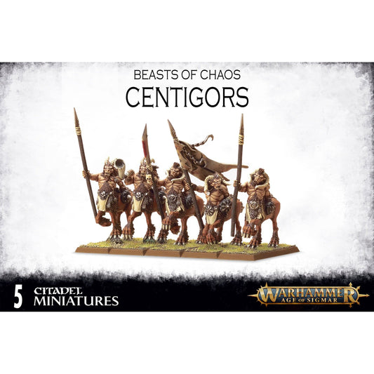 Monsters of Chaos Beastmen Centigors ( 6005-W )