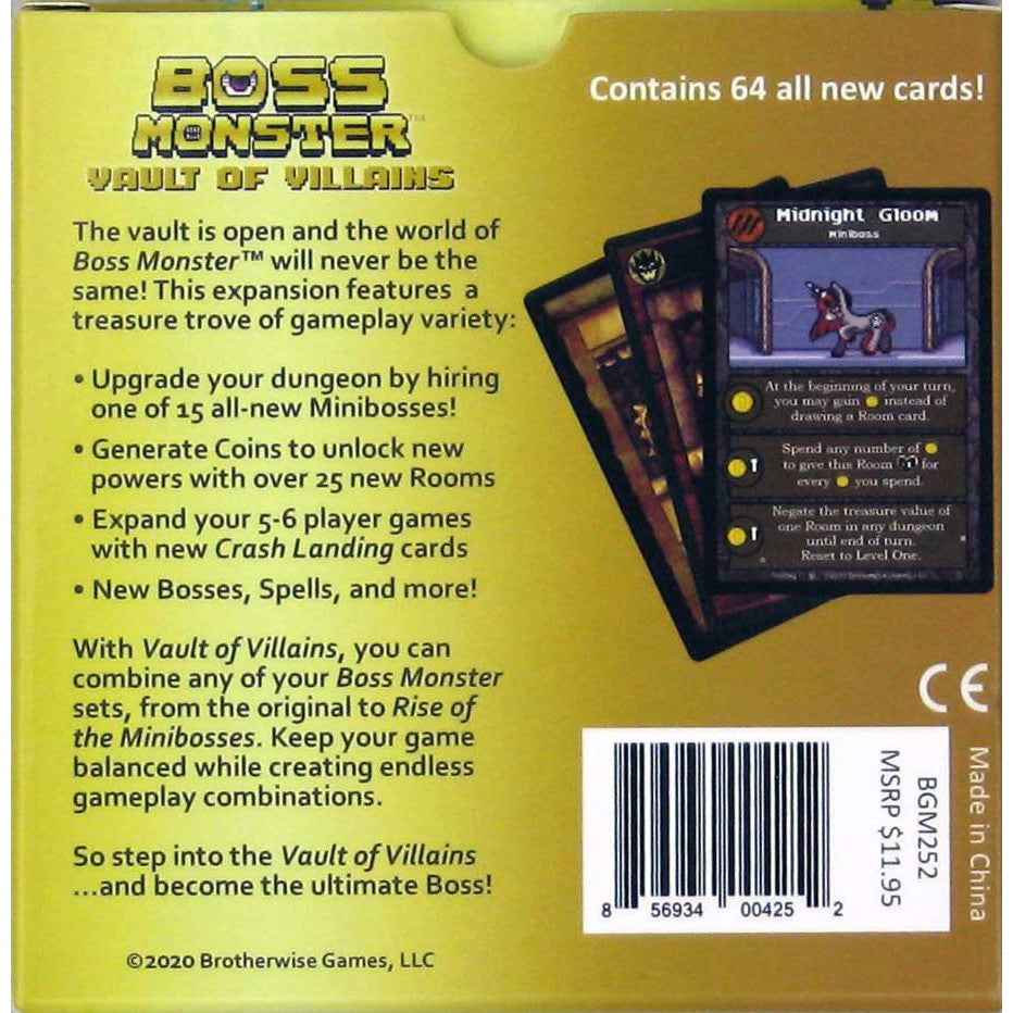 Boss Monster - Vault of Villains