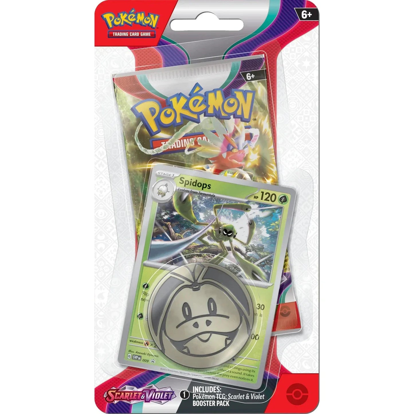 Pokemon Blister Pack - Scarlet and Violet Spidops