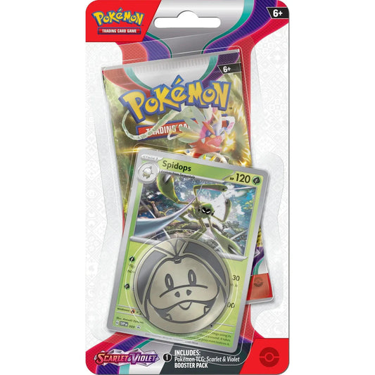 Pokemon Blister Pack - Scarlet and Violet Spidops