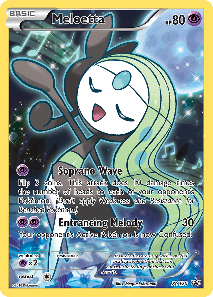 Meloetta (XY120) [XY: Black Star Promos]