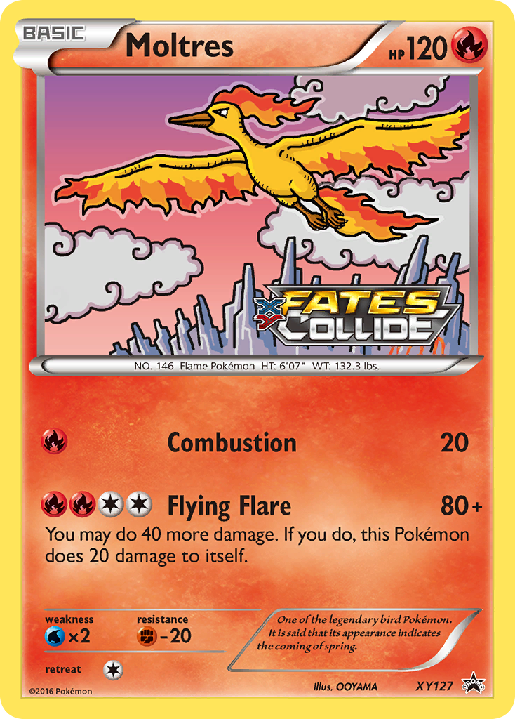 Moltres (XY127) [XY: Black Star Promos]