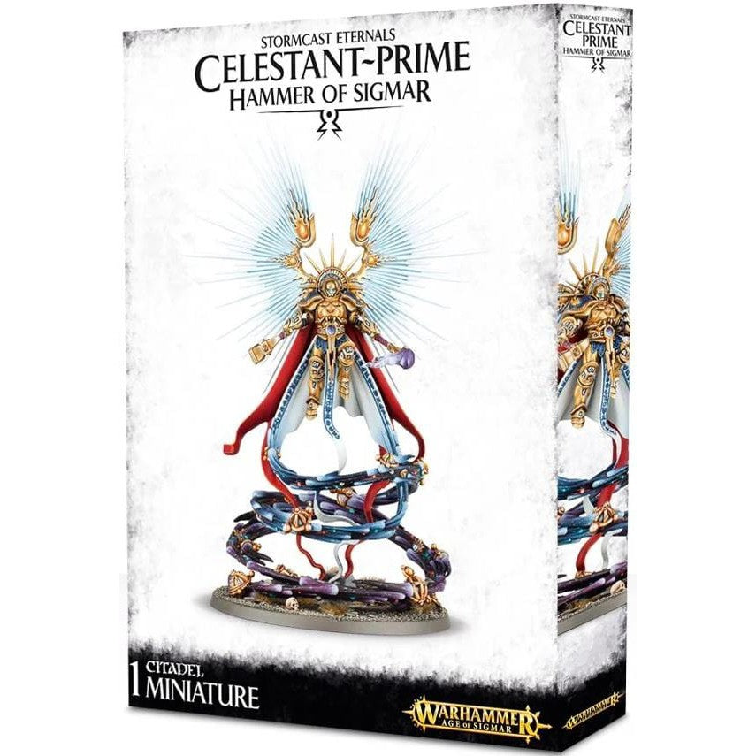 Stormcast Eternals Celestant-Prime Hammer Of Sigmar ( 96-16-W ) - Used