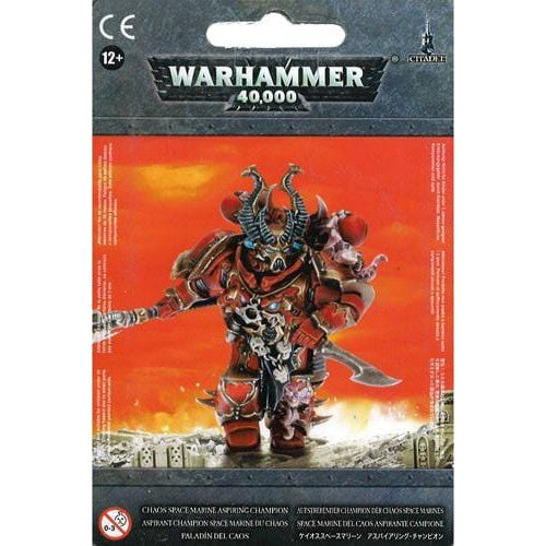 Chaos Space Marines Aspiring Champion ( 43-18-W ) - Used