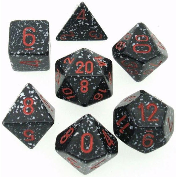 7 Polyhedral Dice Set Speckled Space - CHX25308