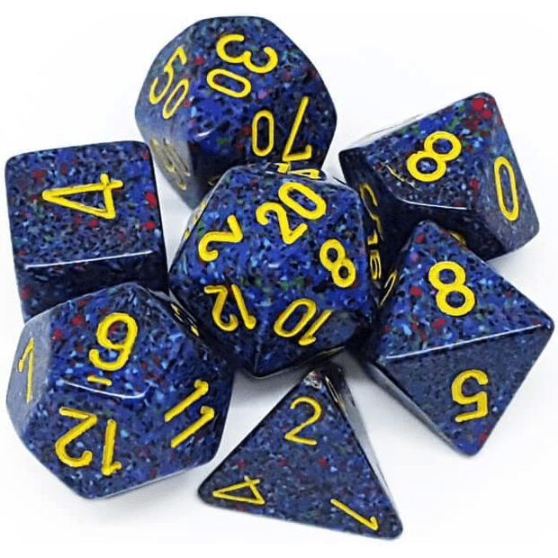 7 Polyhedral Dice Set Speckled Twilight - CHX25366