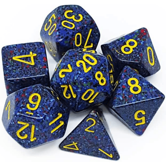 7 Polyhedral Dice Set Speckled Twilight - CHX25366