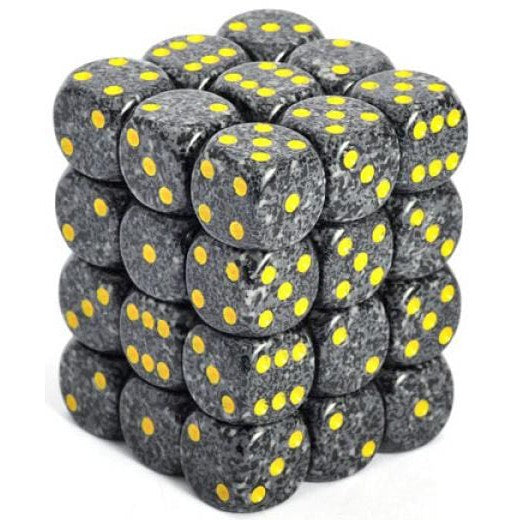 36 D6 Speckled 12mm Dice Urban Camo - CHX25928