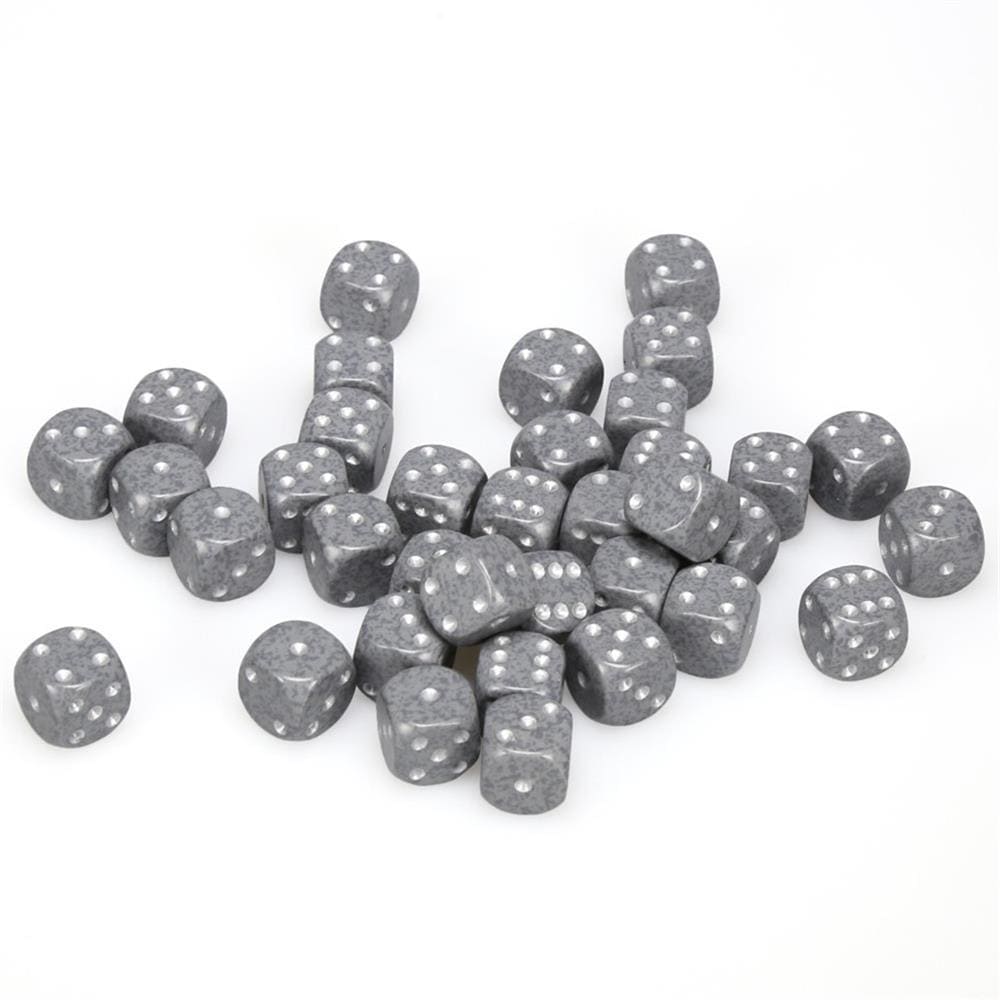 36 D6 Speckled 12mm Dice Hi-Tech - CHX25940