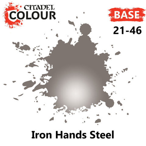 Citadel Citadel Paints: Base - Iron Hands Steel