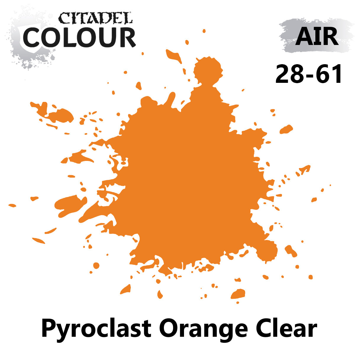 Citadel Air - Pyroclast Orange Clear ( 28-61 )