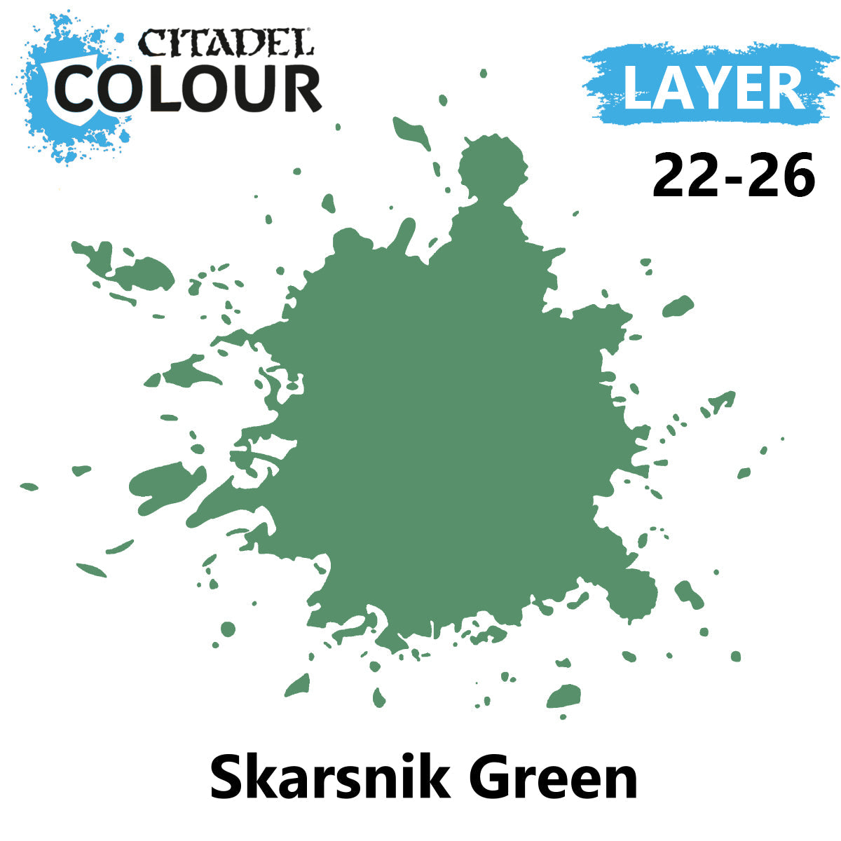 Citadel Layer - Skarsnik Green ( 22-26 )