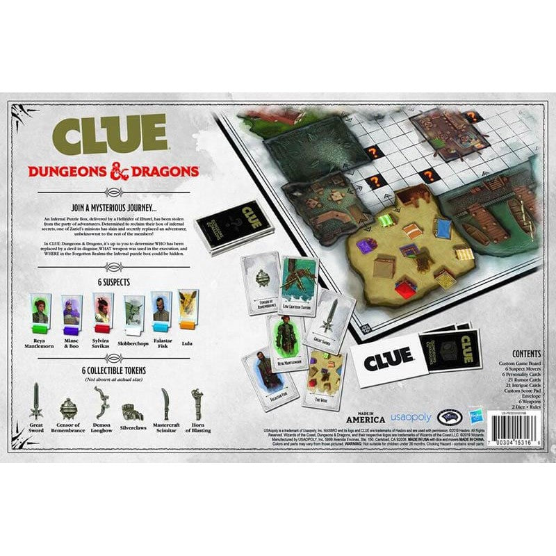 Clue - Dungeon and Dragons