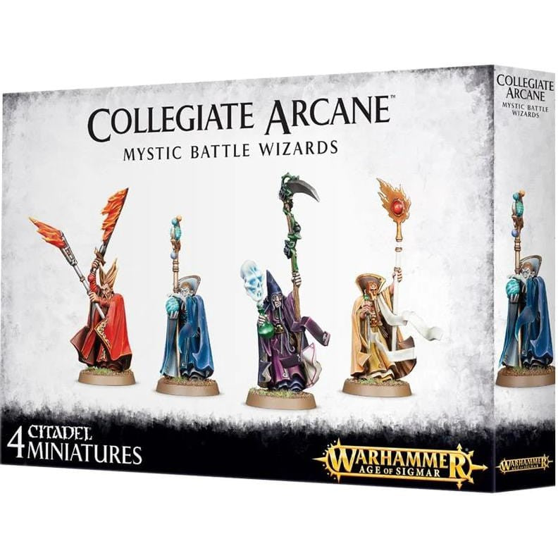 Cities of Sigmar Collegiate Arcane Mystic Battle Wizards ( 86-26-W ) - Used