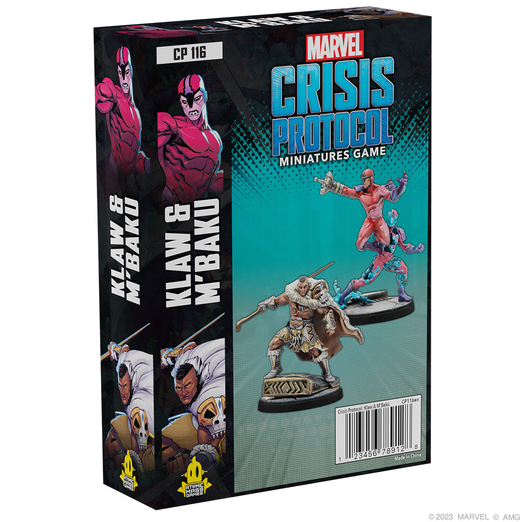 Marvel Crisis Protocol - Klaw & M'Baku ( CP116 )