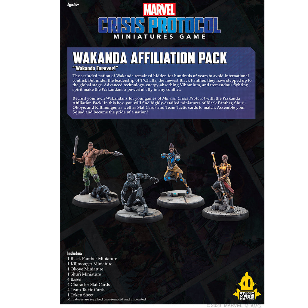 Marvel Crisis Protocol - Wakanda Affiliation Pack ( CP147 )