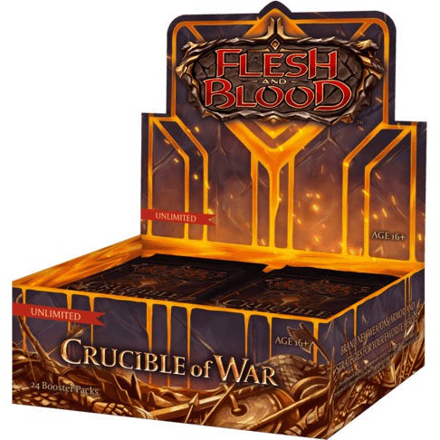 Flesh and Blood - Crucible of War Booster Box (Unlimited)