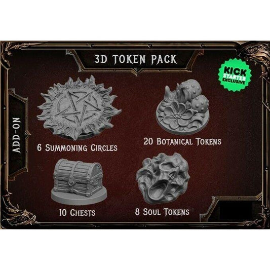 Dark Rituals: Malleus Maleficarum - 3D Token Pack