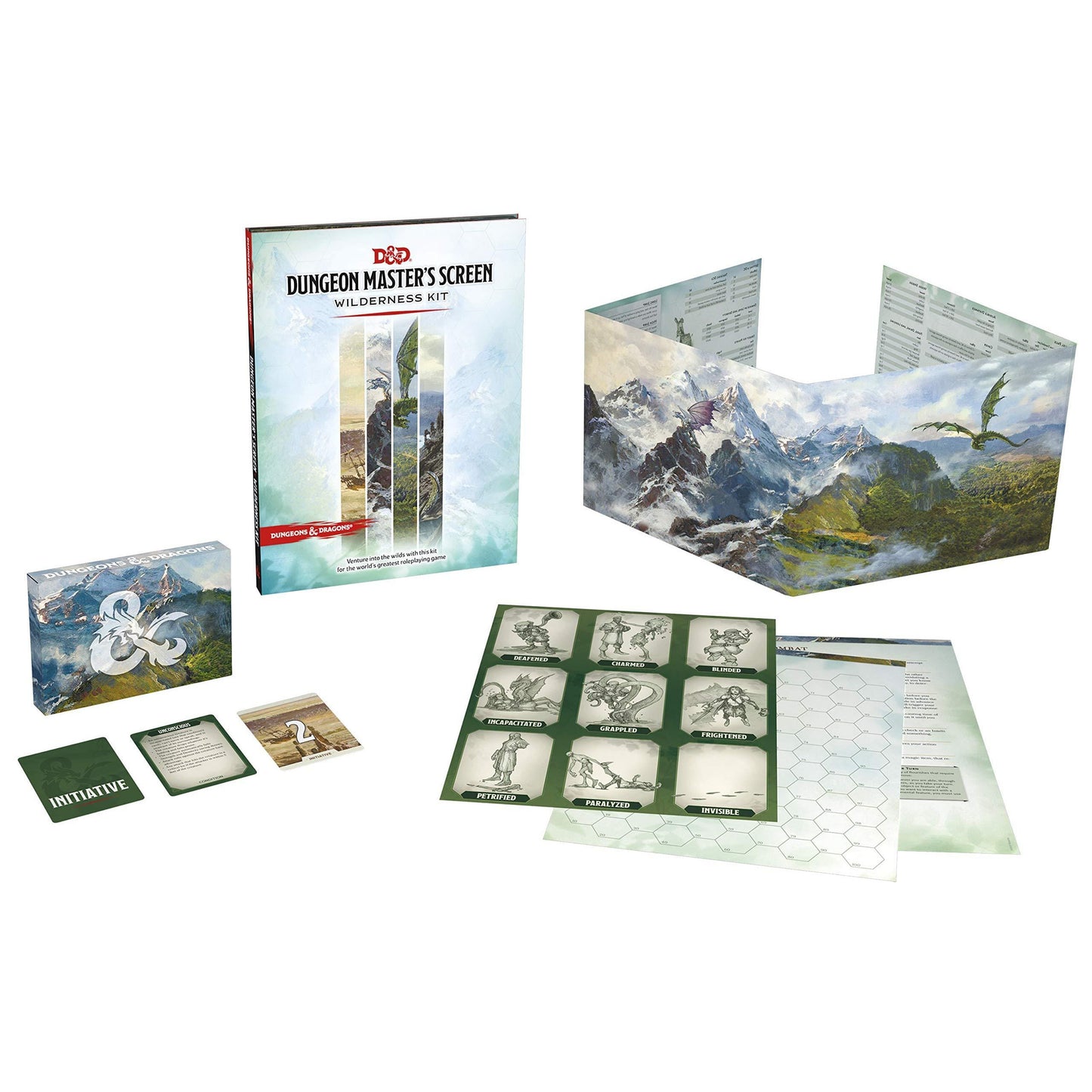 D&D: Dungeon Master's Screen Wilderness Kit