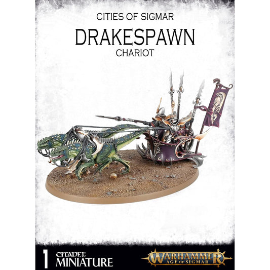 Cities of Sigmar Scourgerunner Chariot / Drakespawn Chariot ( 85-13-W )