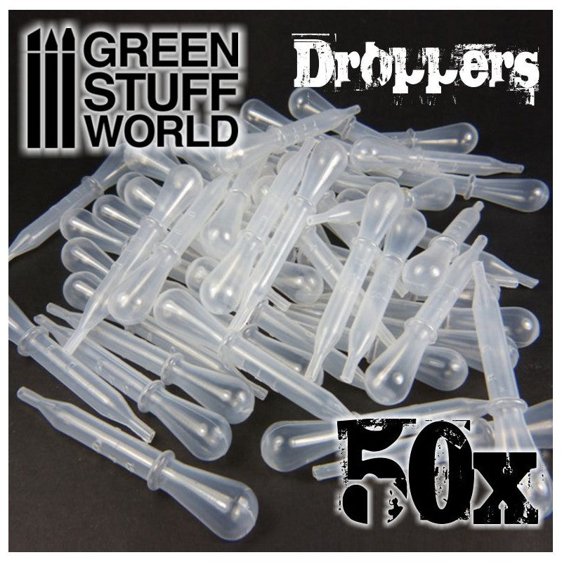 GSW Plastic Short Dropper 1.5ml x50 (1447)