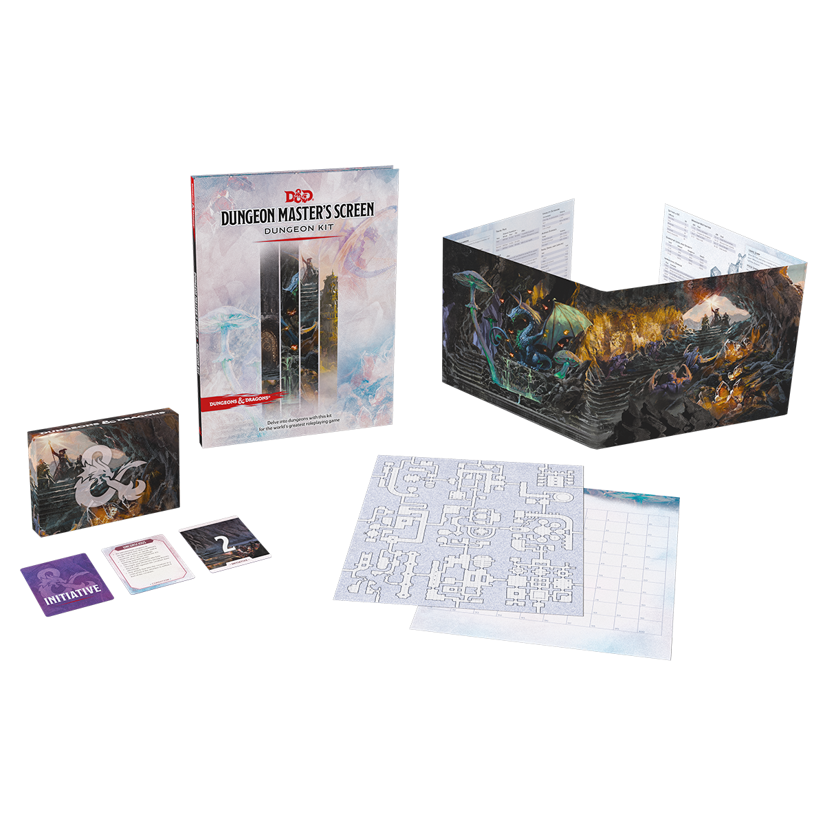 D&D: Dungeon Master's Screen Dungeon Kit