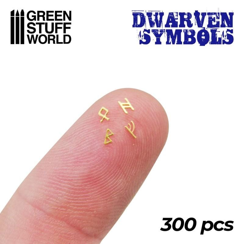 GSW Micro Runes: Dwarven Symbols - 300 letters (2175)