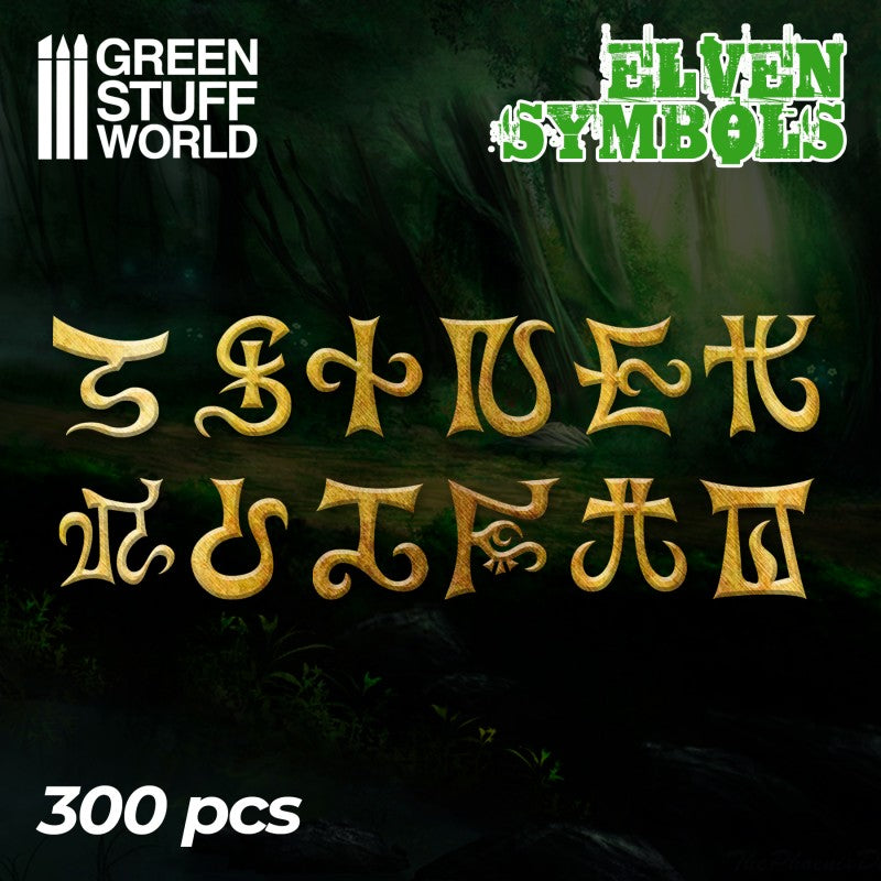 GSW Micro Runes: Elven Symbols - 300 letters (2176)