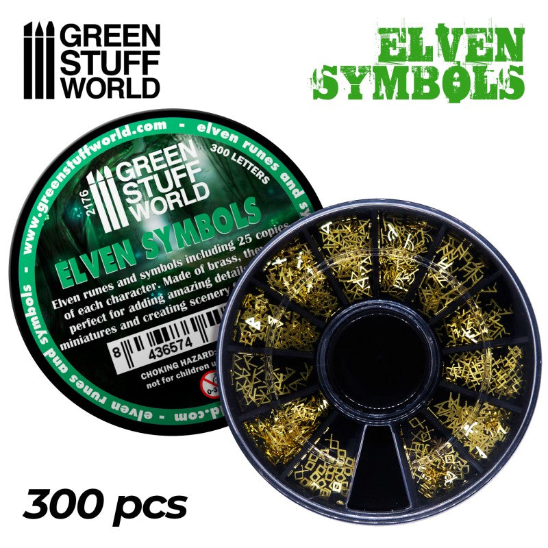 GSW Micro Runes: Elven Symbols - 300 letters (2176)