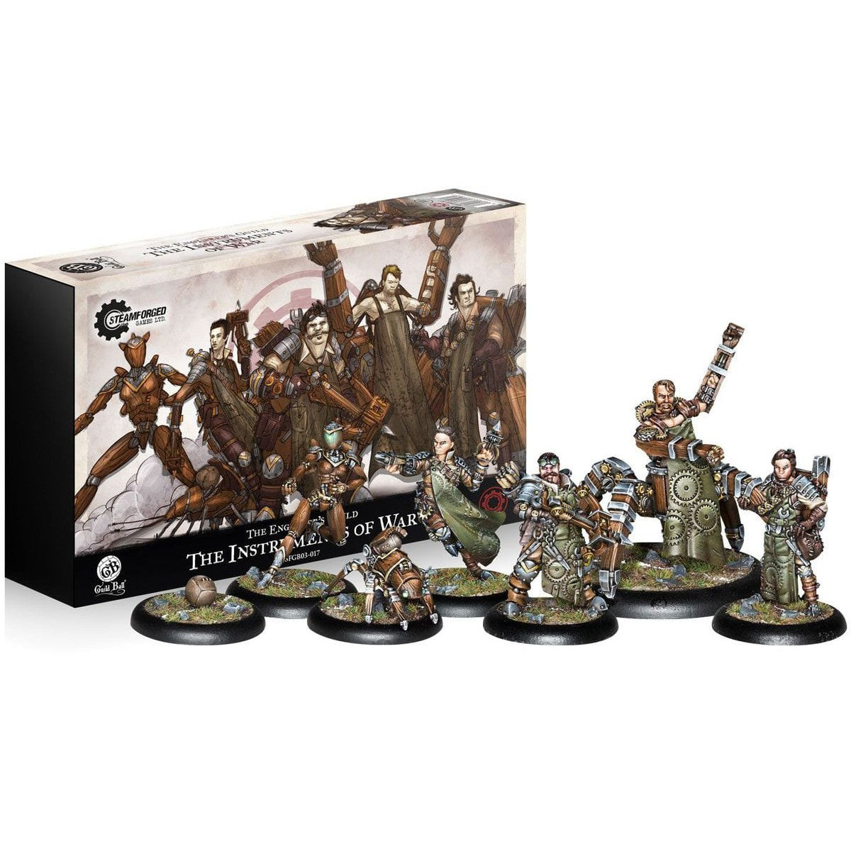 Guild Ball The Engineer's Guild - The Instruments Of War