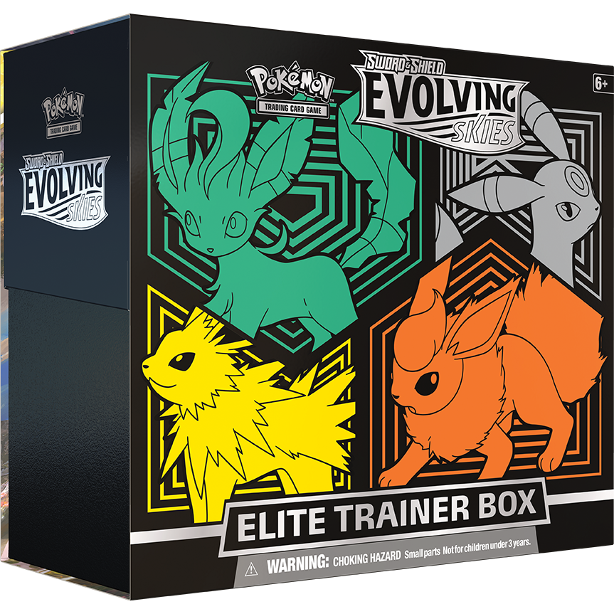 Pokemon Elite Trainer Box - Sword & Shield: Evolving Skies