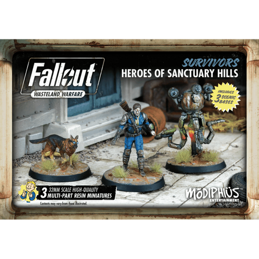 Fallout Wasteland Warfare: Survivors - Heroes of Sanctuary Hills