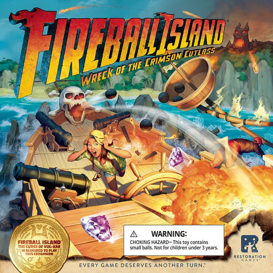 Fireball Island: The Curse of Val Kar - Wreck of the Crimson Cutlass