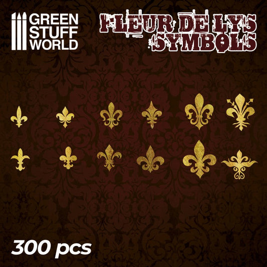 GSW Micro Runes: Fleur de Lys Symbols - 300 letters (2112)