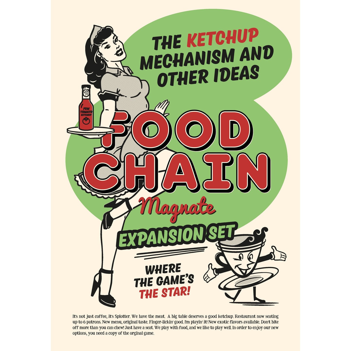 Food Chain Magnate: The Ketchup Mechanism And Other Ideas Expansion Set