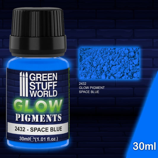 GSW Pigments - Glow in the Dark Space Blue 30ml (2432)