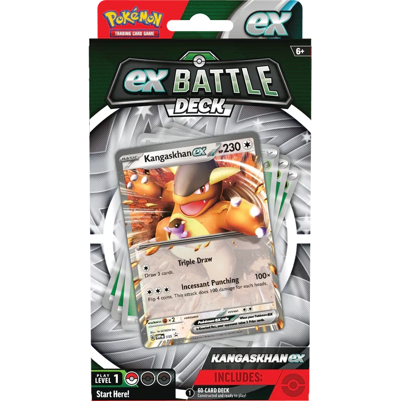 Pokemon Kangaskhan EX/Greninja EX Battle Deck