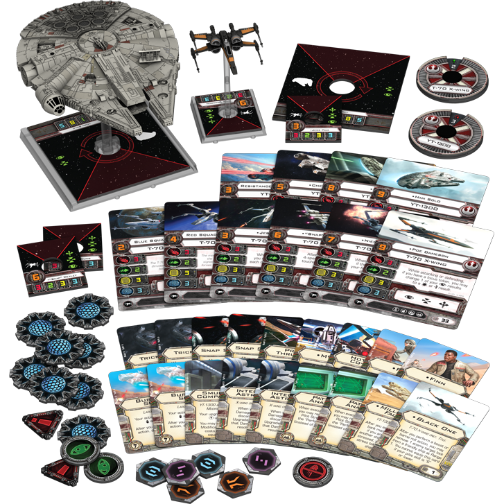 V1 Star Wars X-Wing - Heroes of the Resistance Expansion Pack ( SWX27 ) - Used