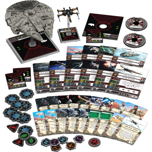 V1 Star Wars X-Wing - Heroes of the Resistance Expansion Pack ( SWX27 ) - Used